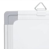  Magnetna bijela ploča sklopiva 160 x 50 x 1,7 cm aluminijska | shoptok.hr