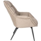 White Label Bež fotelj Comfortable – | Shoptok.si