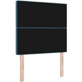 vidaXL naslon za glavu s kristalnim gumbima tapecirani tamno plavi 100 cm baršun, naslon za glavu s kristalnim gumbima tapecirani tamno plavi 200 cm baršun | shoptok.hr
