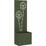  Privatnost u vrtu Cvjetni Maslinovo zelena 50 x 140 cm | shoptok.hr