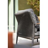 Diphano Tamno siva vrtna garnitura aluminijska za 4 osobe Ray – | shoptok.hr