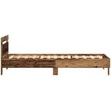  Krevetna konstrukcija Staro drvo 75 x 190 cm Konstruirano drvo | shoptok.hr