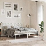  Metalno zamjensko uzglavlje bijelo 160 cm | shoptok.hr
