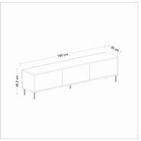 Hanah home TV Comoda Imaj Bela | Eponuda.ba