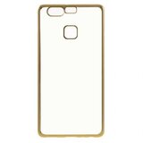 Nillkin silikonski ovitek z okvirjem za huawei P9 - zlat | Shoptok.si