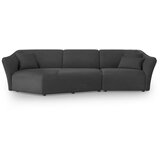 Cosmopolitan Design Tamno siva kutna garnitura od bouclé tkanine Tokyo – | shoptok.hr