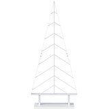  Metalno božićno drvce sa stalkom KUOPIO 125 cm Čelik Bijela | shoptok.hr