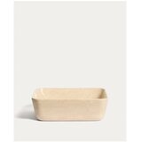 Kave Home Bež kameni umivaonik 40x40 cm Darnen – | shoptok.hr