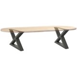  Noge za stolić 2 kom antracit 60x(30-31 3) cm čelik | shoptok.hr