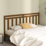  Uzglavlje za krevet boja meda 206 x 4 x 100 cm masivna borovina | shoptok.hr