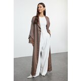 Trendyol Mink Cuff Rose Accessory Detailed Woven Cap & Abaya & Abaya Cene