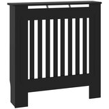 Pokrov za radijator konstruirano drvo crni 78 cm | shoptok.hr