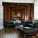  Tapeta - Wooden passage 200x154 Cijene