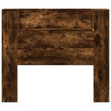  Uzglavlje S LED lampica Dimljeni hrast 120 x 16 5 x 103 5 cm | shoptok.hr