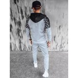 DStreet Gray AX0613 men's tracksuit | Shoptok.si