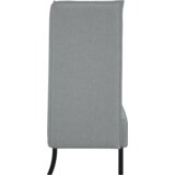 vidaXL Sofa s visokim naslonima Svjetlosiva 109x56x121 cm Tkanina | shoptok.hr