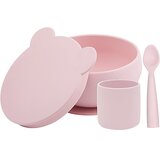 Minikoioi BLW I Pinky Pink jedilni set Cene