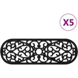 vidaXL Gazišta za stepenice 5 kom 25 x 75 cm gumena Cijene