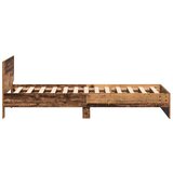  Krevetna konstrukcija s uzglavljem Staro drvo 203 x 104 x 70 cm | Eponuda.com