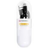 forcell usb kabal C398 tube type c 3.0 qc 3.0 3A crni 1m Cene
