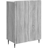 vidaXL Strani šal Siva Sonoma 66 x 34,5 x 92 cm Inženirski les, (5000217863) | Shoptok.si