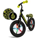 Kidwell REBEL LED neonsko žuti bicikl za balansiranje | shoptok.hr