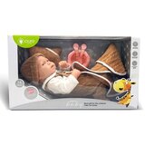  Lutka beba 35cm braon sa posudom za hranu ( 1042296 ) | ePonuda.com