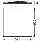Osram LED panel površinski montiran PLANON LED/40W/230V 3000K 60x60 cm bela | Eponuda.com