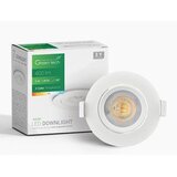 DOWNLIGHT LED 5W 400LM 3CCT 3000K-4000K-6500K bijeli Green Tech | Eponuda.ba