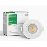 DOWNLIGHT LED 5W 400LM 3CCT 3000K-4000K-6500K bijeli Green Tech