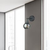  Zidno svetlo STAR 1xE27/60W/230V crno/zadimljeno crno | Eponuda.com