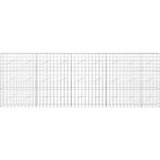  Gabion s žicom debljine 5 mm i mrežom 10x10 cm 450x10x150 cm | shoptok.hr