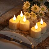 CIBNEW 11x polnilna LED čajna svečka z daljincem | Shoptok.si