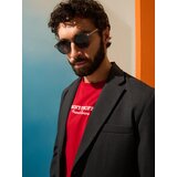 Sinsay Pamučna majica s natpisom Saint-Tropez | shoptok.hr