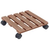vidaXL kolica za biljke 2 kom smeđa 30 x 30 x 7,5 cm WPC | shoptok.hr