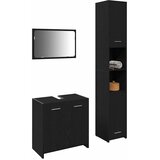  Set namještaja za kupaonicu 3 kom. Crni hrast | shoptok.hr