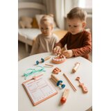 ECO TOYS Drveni set za igru ​​liječnika, medicinska torba za djecu, 28 dijelova, | shoptok.hr