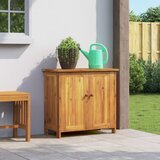 vidaXL Vrtna omarica 75x35x70 cm trden akacijev les | Shoptok.si