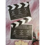  Poročna vabila NENAVADNA VABILA FILMSKO PLATNO NEPOR 04 | Shoptok.si