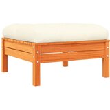  7-dijelni set vrtnih sofa s jastucima voštano smeđi od borovine | shoptok.hr
