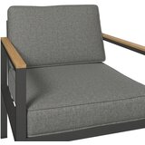 Ambia Garden JEDILNA LOUNGE GARNITURA tkanina akacija masivno železo | Shoptok.si