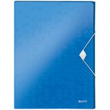 Leitz Mapa s klapo in elastiko A4 PP, 30 mm, modra Cene