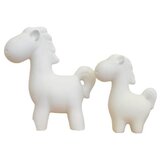 WALLXPERT set ukrasnih predmeta (2 komada) figura horse white | ePonuda.com