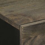  Komoda 2 kom crna 60x33x75 cm Puno drvo Mango | shoptok.hr