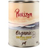  10 + 2 gratis! Purizon mokra pasja hrana 12 x 400 g/ 800 g - Piščanec in gos z bučo (12 x 400 g) | shoptok.hr