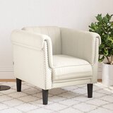  The Living Store Fotelj krem žamet - Enosed, (21494868) | Shoptok.si