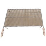 LIMOND Pribor za roštilj GRADELE INOX SA NOGAMA 70X40 CM | shoptok.hr