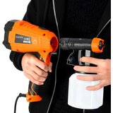 vidaXL Električni pištolj za prskanje boje s 3 mlaznice 500 W 800 ml | shoptok.hr