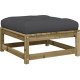  3-dijelni set vrtnih sofa s jastucima od impregnirane borovine | Eponuda.ba