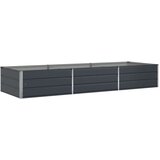  Cvetlično korito Antracit 290 x 100 x 45 cm Cinkana jeklena, (5000207580) | Shoptok.si